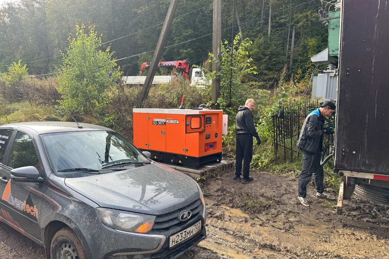 Доставка Kubota манипулятором